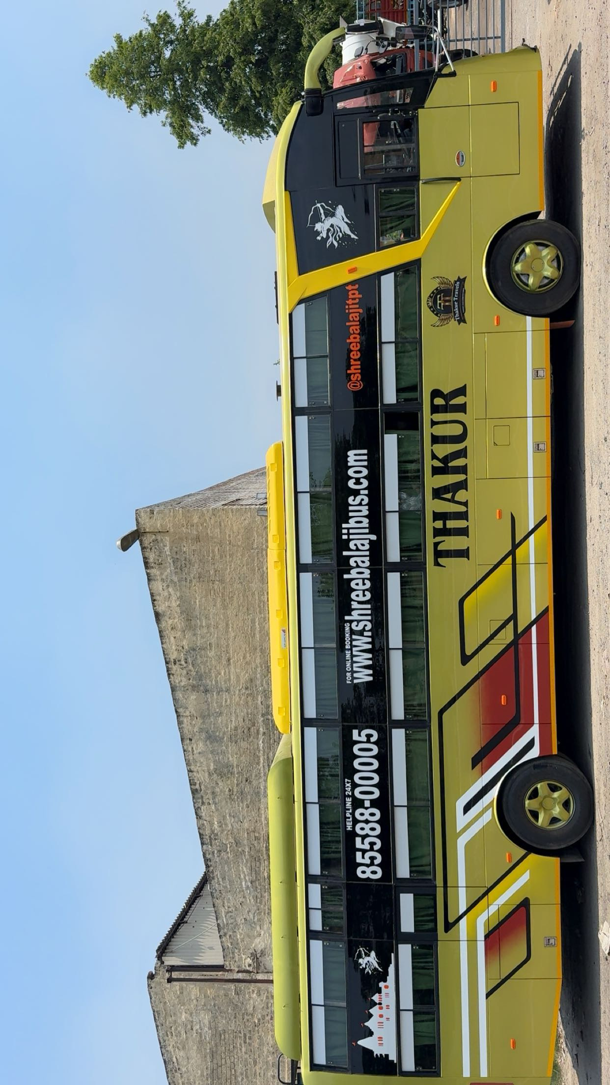 Shree Bala Ji TPT luxury tourist bus
